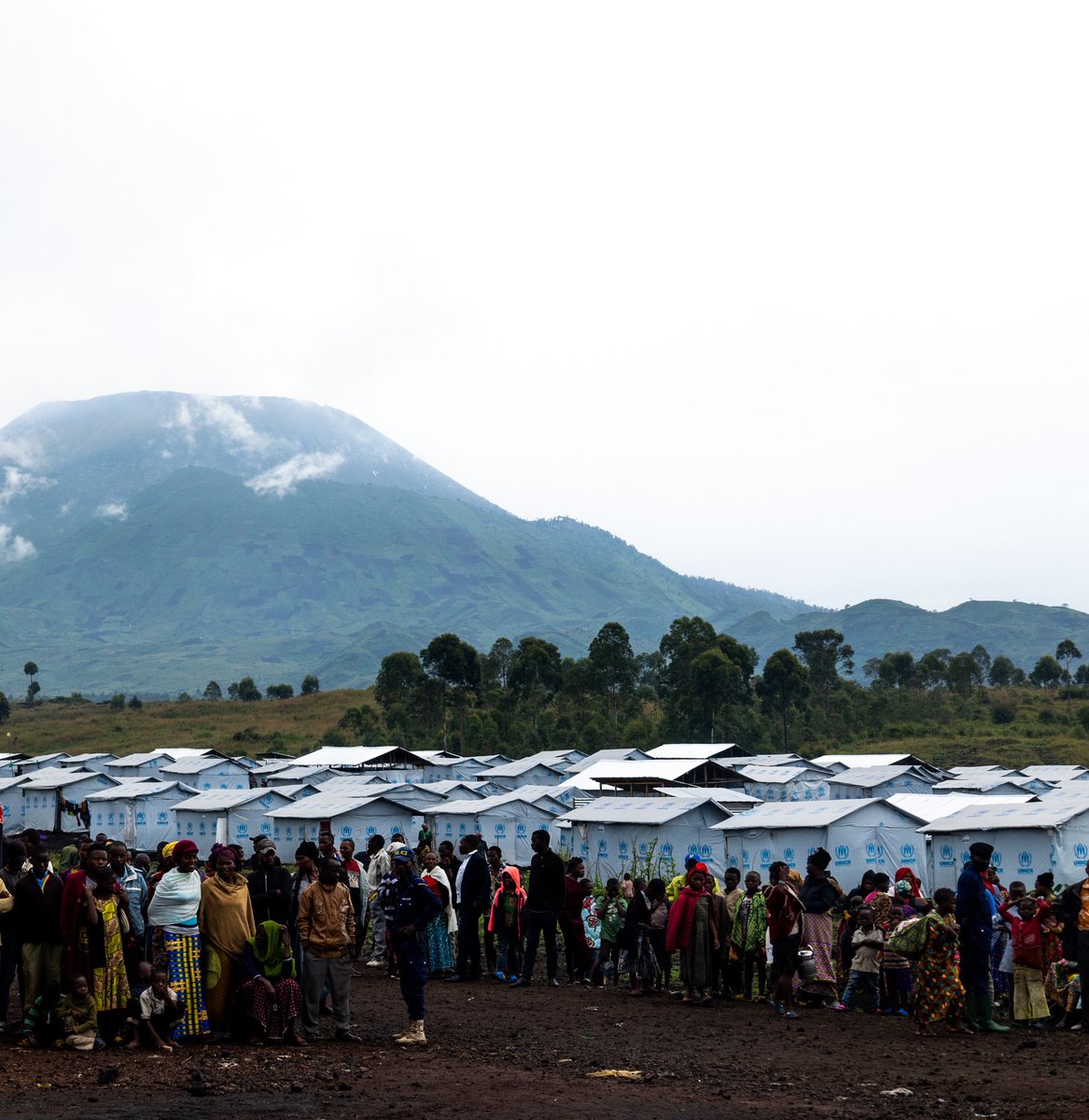 The Democratic Republic of Congo is the country most affected by forced displacement on the African Continent. ▪️6.2 million internally displaced people ▪️Over 500,000 refugees ▪️More than 1 million nationals in exile Yet, only 20% of the resources needed have been mobilized.