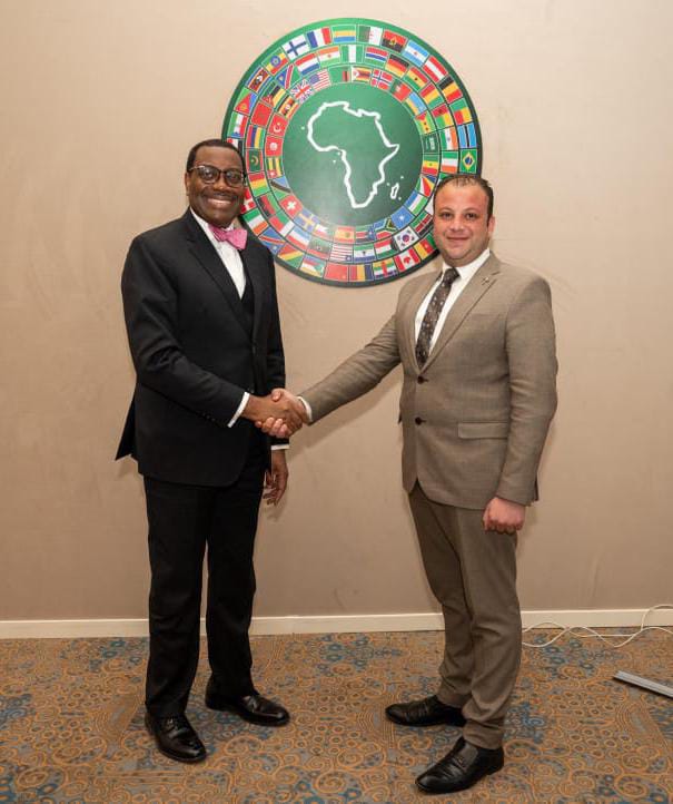 M2030eltwabty's tweet image. The President
Dr. Akinwumi A. Adesina is the 8th elected President of the African Development Bank Group. He was first elected to the position on May 28, 2015 by the Bank’s Board of Governors at its Annual Meetings held in Abidjan, Côte d’Ivoire.
#AfDBAM2023 @AfDB_Group