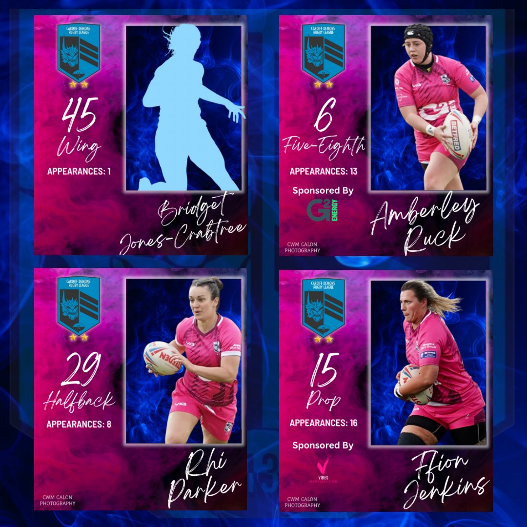 CardiffDemons's tweet photo. 🔊Team News🔊 

Here’s our 20 strong squad taking on @allgoldsrugby tomorrow💪🏼

🧵 

#WomensRugbyLeague #CardiffDemons #BWSLS #Round1 #Fixture #Clash #SquadAnnouncement #SquadGoals #TeamNews #KweensOfTheSouth #DefendingChamps #UppaDemons #LetsGo https://t.co/UMM9U0ZDfT