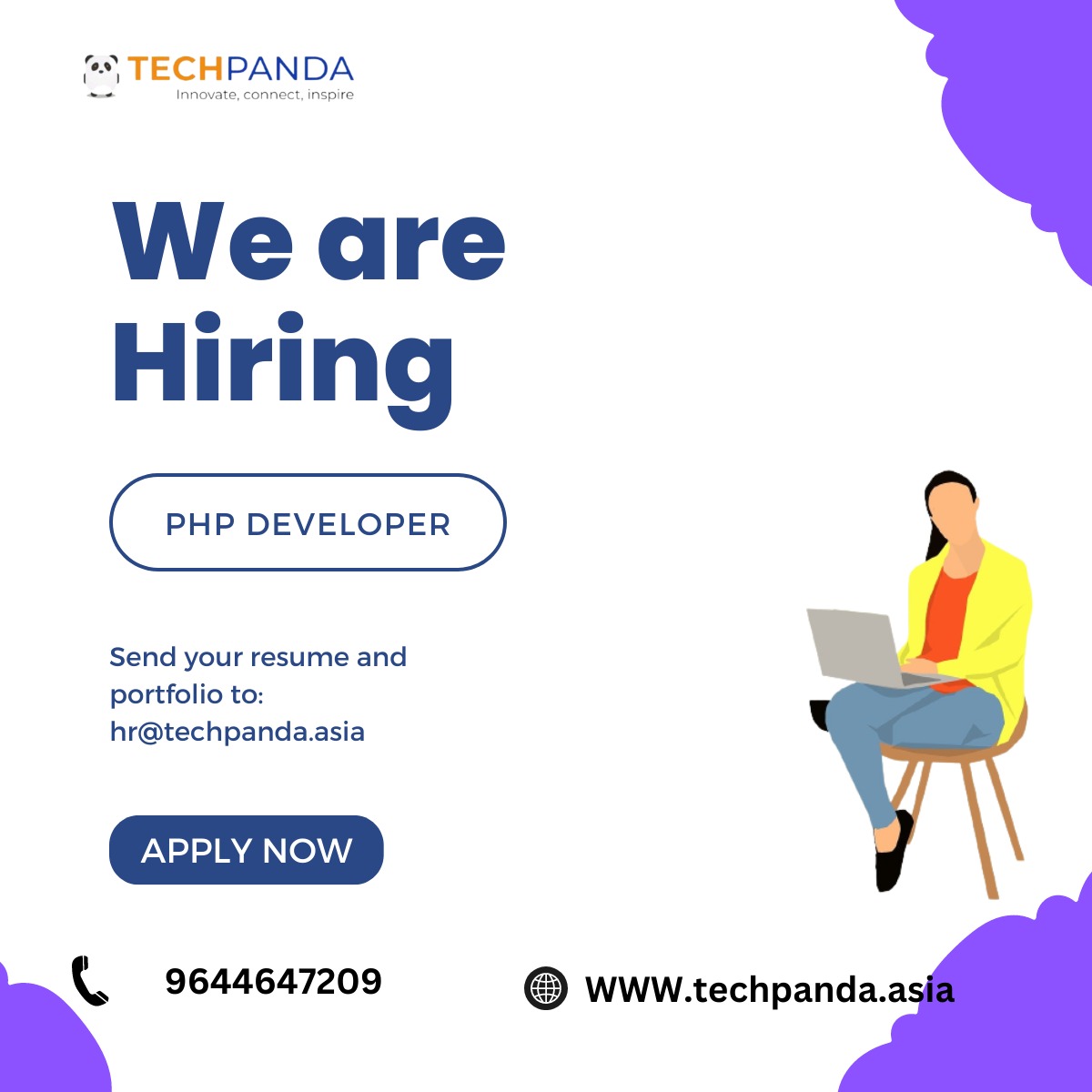 Techpanda_it's tweet image. 🔎 Seeking a PHP Developer Extraordinaire! Join our Dynamic Team! 🌟💻
🎯 Are you a PHP coding maestro with a passion for creating robust and dynamic web applications? Look no further! We're on the hunt for a talented PHP Developer to join our dynamic team. 🚀💡#PHPDevelopers