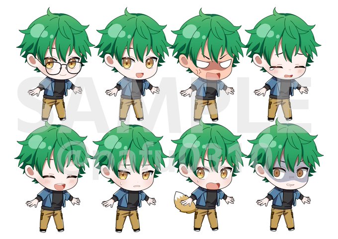 SKIMAでのご依頼でSDキャラ+表情差分を描かせていただきました!表情豊かで楽しかったです😊ありがとうございました!

SDのご依頼はこちらで募集しています!
https://t.co/AVrsAsO47v 