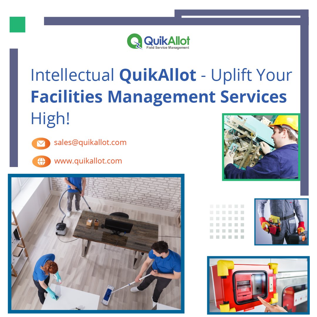 quikonesolution's tweet image. Everything from inventory numbers to customer details, and billing information are accessible in your #FacilitiesManagementServiceSoftware.
Schedule a demo with #QuikAllot to see more benefits! bit.ly/3zUagz1
#ServiceTrackingSoftware #WorkforceManagementTool