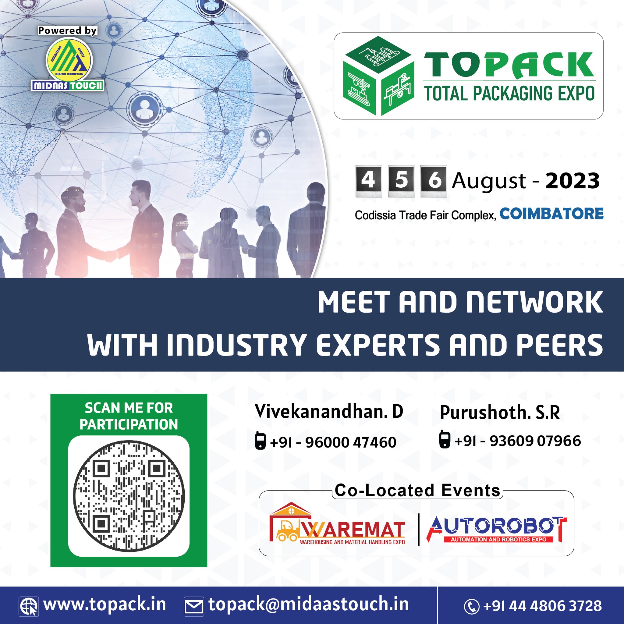 TOPACK EXPO on Twitter "Focused Exhibition in Coimbatore TOPACK = 