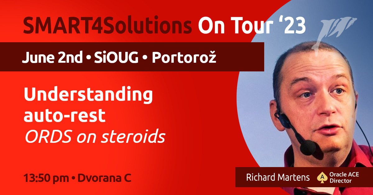 The beach-party was great. Portorož and #MAKEIT2023 are still sunny. Are you overwhelmed by ORDS autorest features like I was? I'll try to give some insight this afternoon at 1:50 pm. 
<a href="/sioug_si/">SIOUG</a> <a href="/oracleace/">Oracle ACE Program</a> <a href="/OracleREST/">ORDS - GET PUT POST DELETE your Oracle Database</a> #orclapex #letswreckthistogether