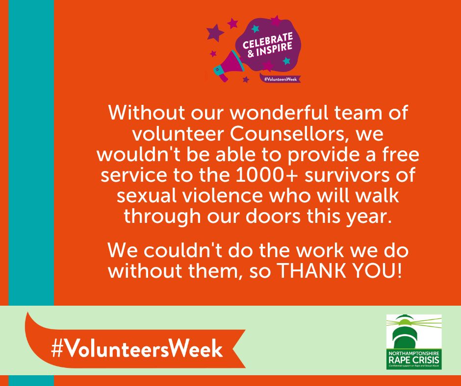 Marking #VolunteersWeek with a huge THANK YOU to our Volunteer Counsellors and Fundraisers! 🙌

#CelebrateAndInspire #FundraiserFriday