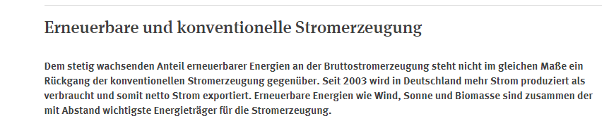 Deutschland erzeugt mehr Strom, als es verbraucht- Warum ist Strom dann so teuer, obwohl der Anteil der EE doch sooooo groß ist?
umweltbundesamt.de/daten/energie/…