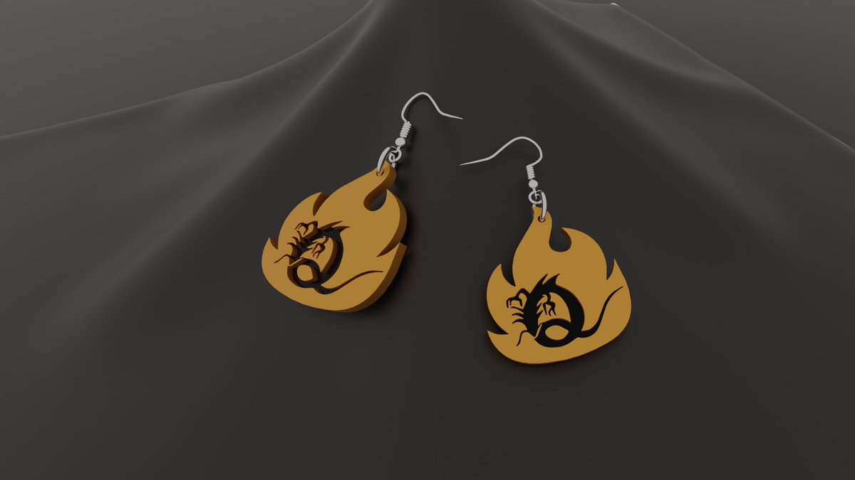 🔥 Unleash the power of the Flaming Dragon! 🔥

Behold my mesmerizing blender render of the 'Flaming Dragon' earrings. 🐉✨

🌟 Wear the magic💫

🔥 Available now on Cults3D: cults3d.com/:1235875

#digitalart #blender3drenders #fantasyjewelry #dragonearrings