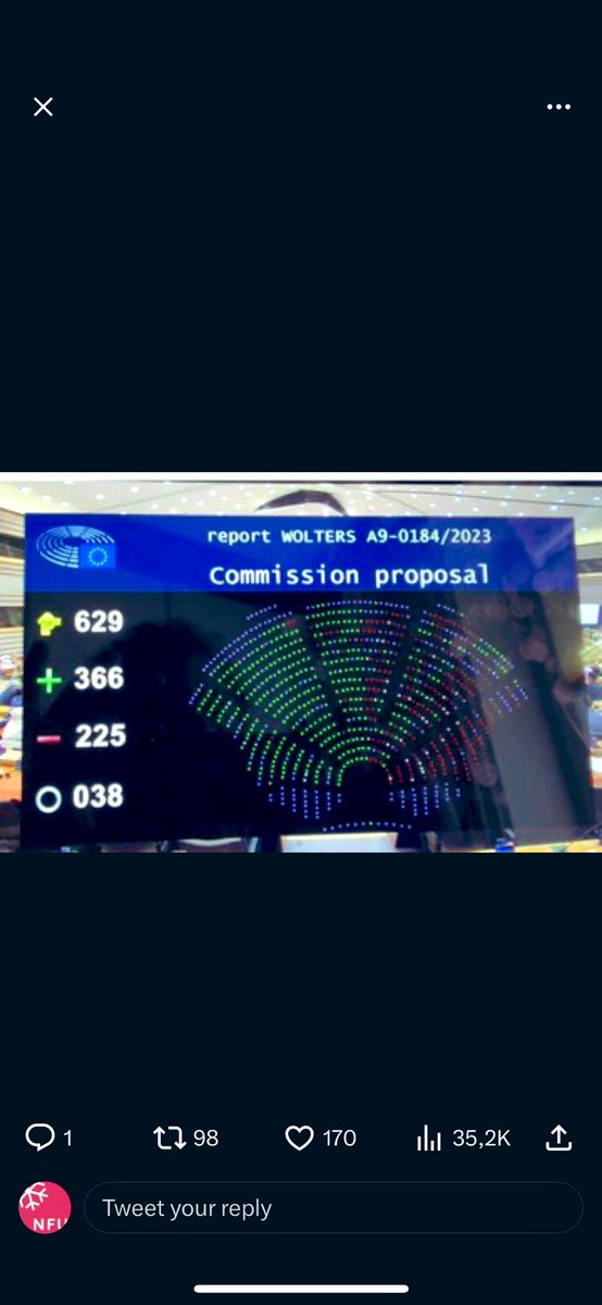 NFU (@nfunions) on Twitter photo Congratulations <a href="/larawoltersEU/">Lara Wolters</a> for yesterday’s victory during #DueDiligence plenary vote🎆
Despite last minute AMs - big success!
Good luck, lycka till, onnea and held og lykke during trialogue🍀! NFU stands ready to support especially on inclusion of finance sector! Congratulations <a href="/larawoltersEU/">Lara Wolters</a> for yesterday’s victory during #DueDiligence plenary vote🎆
Despite last minute AMs - big success!
Good luck, lycka till, onnea and held og lykke during trialogue🍀! NFU stands ready to support especially on inclusion of finance sector!