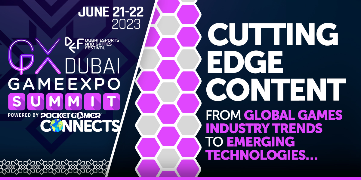 Get the hottest and latest cutting edge content at this summer’s Dubai #GameExpoSummit!

From the latest trends in the MENA market to emerging technologies, you won’t want to miss anything 👀

🗓 June 21-22

🎫 bit.ly/3Bg95Nn

@DubaiDET @DubaiGamingHub

#DEF #GameExpo