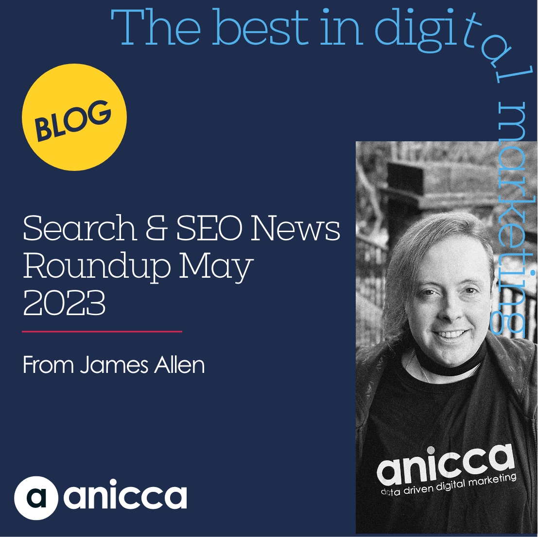 🙋‍♀️ Need the latest Search and SEO updates for May? 

🚀 Don't panic! Technical SEO &amp; Analytics Account Director James Allen has written a new blog. 

👉 Read now, link in bio!
