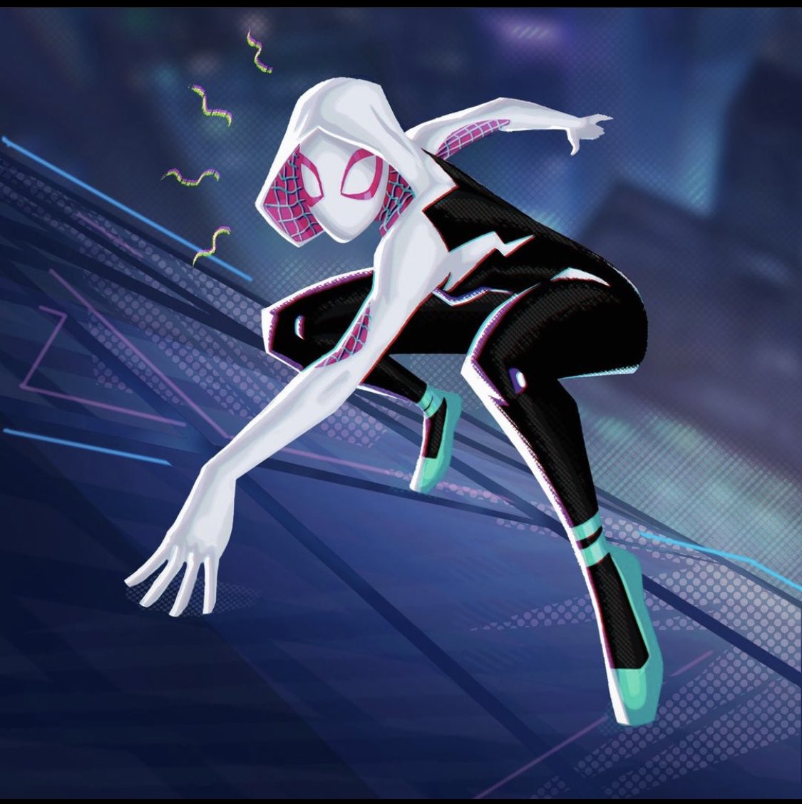 Jookoni2's tweet photo. My Spider-Gwen piece. Excited for the movie!
#AcrossTheSpiderVerse #spidergwen #CollabVerse https://t.co/xxDR8uT362