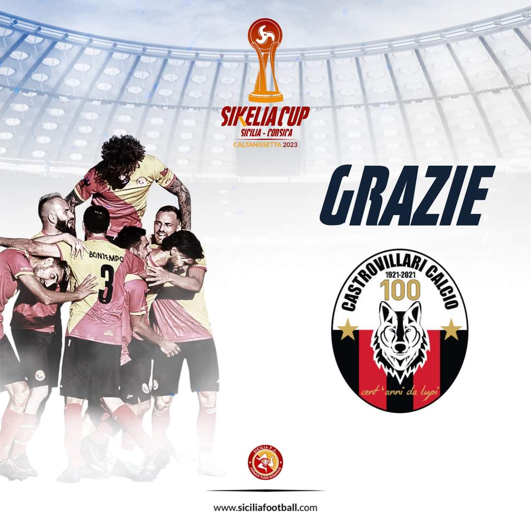 🤝 La #SiciliaFA ringrazia il #CastrovillariCalcio1921 per la disponibilità dimostrata durante la fase delle pre-convocazioni per la #SikeliaCup.