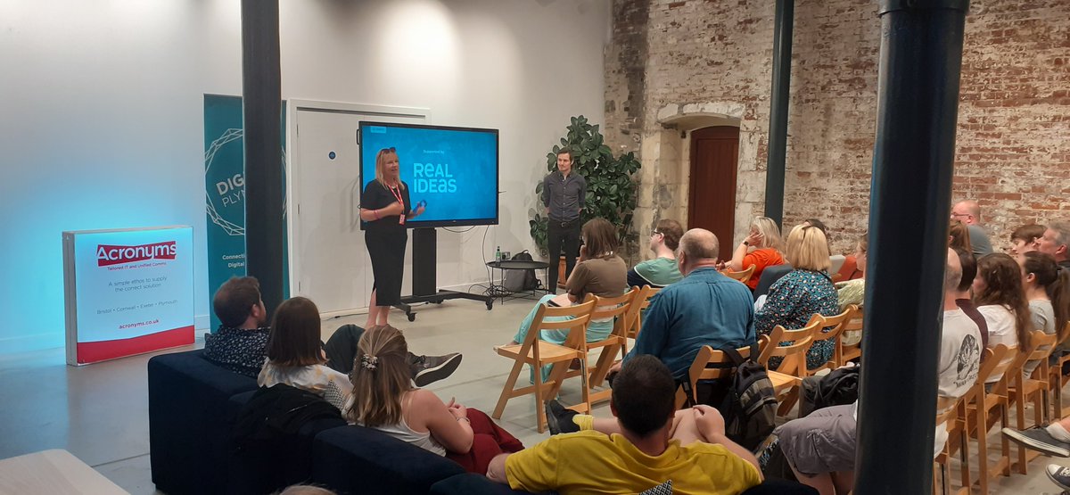 Attended @DigitalPlymouth event last night. Good turn out and interesting speakers. Great networking opportunity. Always learning something new. @realideasorg #digitalplymouth #networking #media #Video