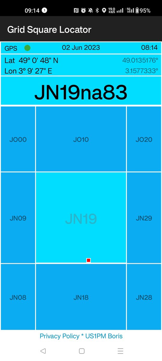 First deployment of my portable setup in JN19 but unfortunately, GreenCube transponder is still OFF 😱🤷😭