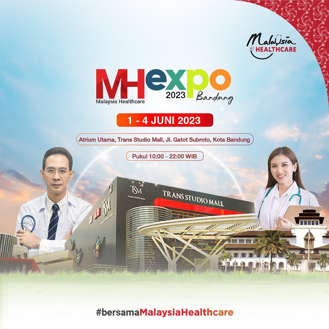 TSMbandung's tweet photo. Warga Bandung! 👋 Siapa ni lagi gak sabar untuk ke MH Expo Bandung 2023? Ayuh catat masa &amp; lokasi nya, dan jumpa anda di Trans Studio Mall Bandung! Untuk info lanjut klik #linkinbio di Instagram @msiahealthcare 
#bersamamalaysiahealthcare #lebihdekatlebihterjangkau https://t.co/uLmv1n2hDv
