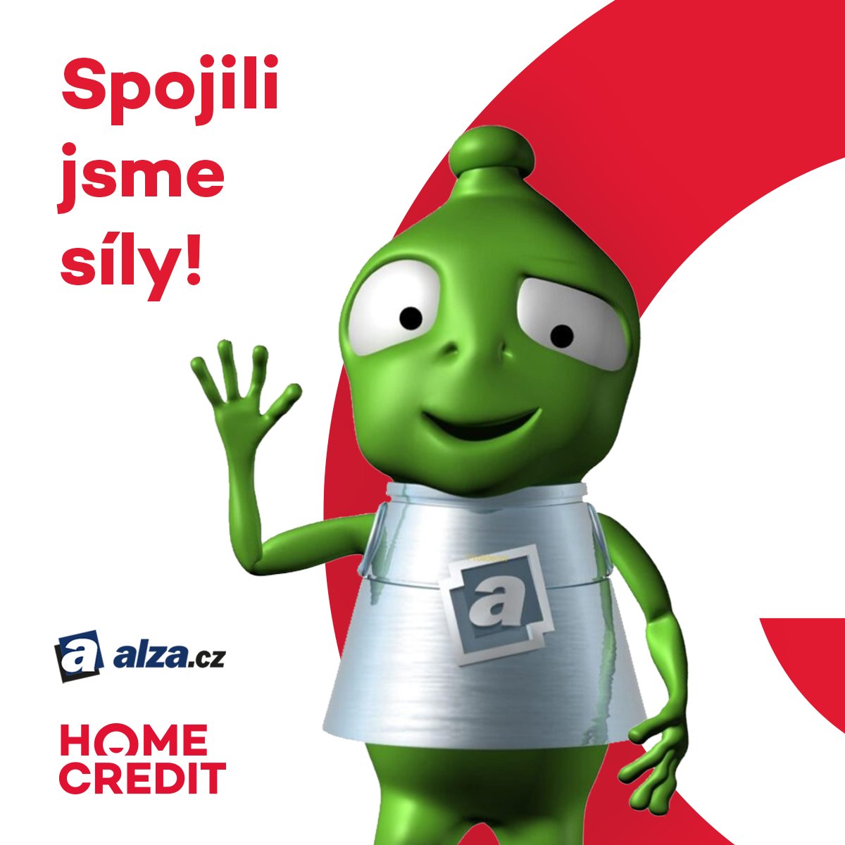 🙏💚 Plácli jsme si s <a href="/Alzacz/">Alza.cz</a>! 
Společně vám zjednodušíme internetové nakupování a vyřízení financování. Tím to ale nekončí. 🤗 Společných plánů chystáme víc. Ale to už předbíháme…😉

#svetHC #Alza #HomeCredit #spoluprace