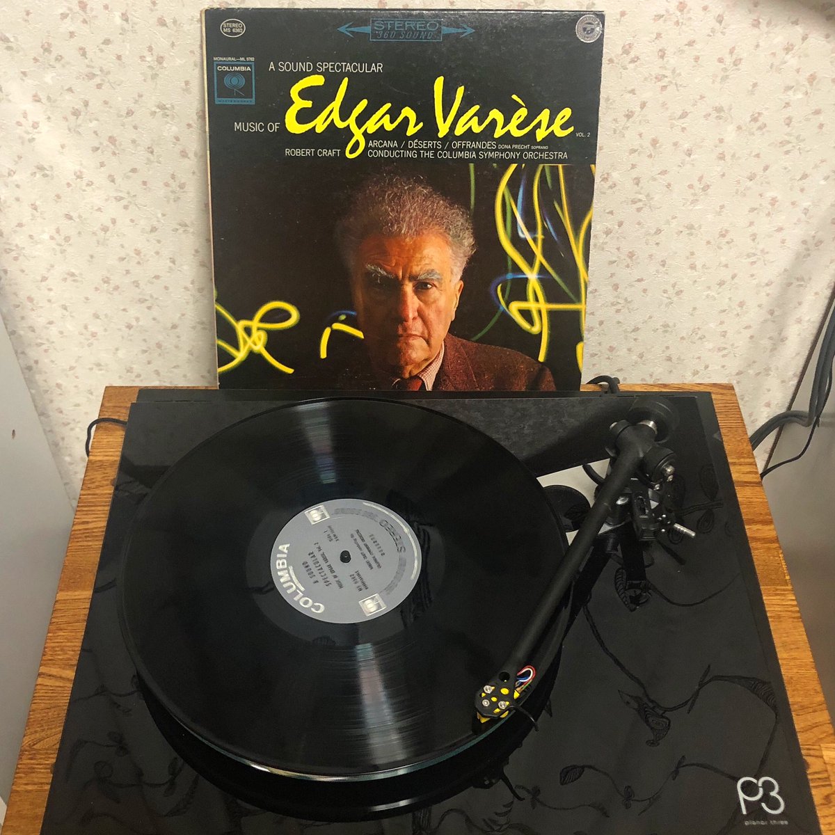 Tabatamitsuru on Twitter "【レコード】Edgard Varèse A Sound Spectacular. Music Of Edgar Varèse Vol