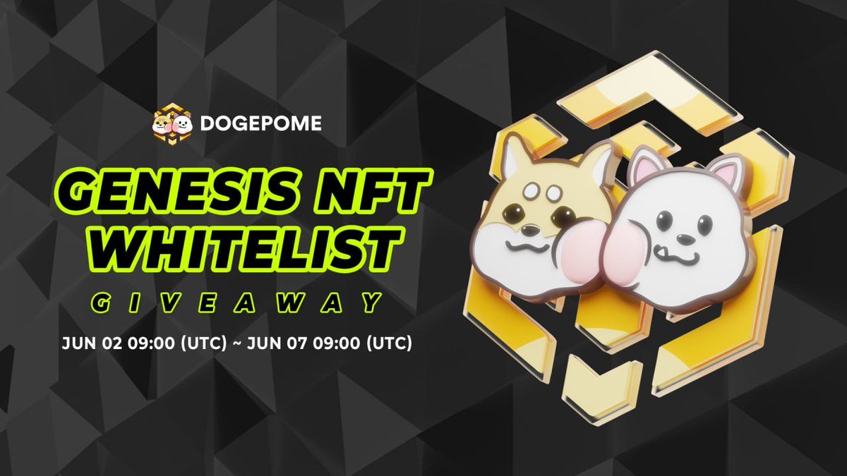 Airdrop6_com's tweet photo. New #airdrop: DogePome
Reward: 50 Million PME (~$50)
News: Pomerium
Distribution date: June 12th

🔗Airdrop Link: https://t.co/U1cjiiLIk8

50 random winners will each got $50 PME tokens https://t.co/0pBJlXINI8