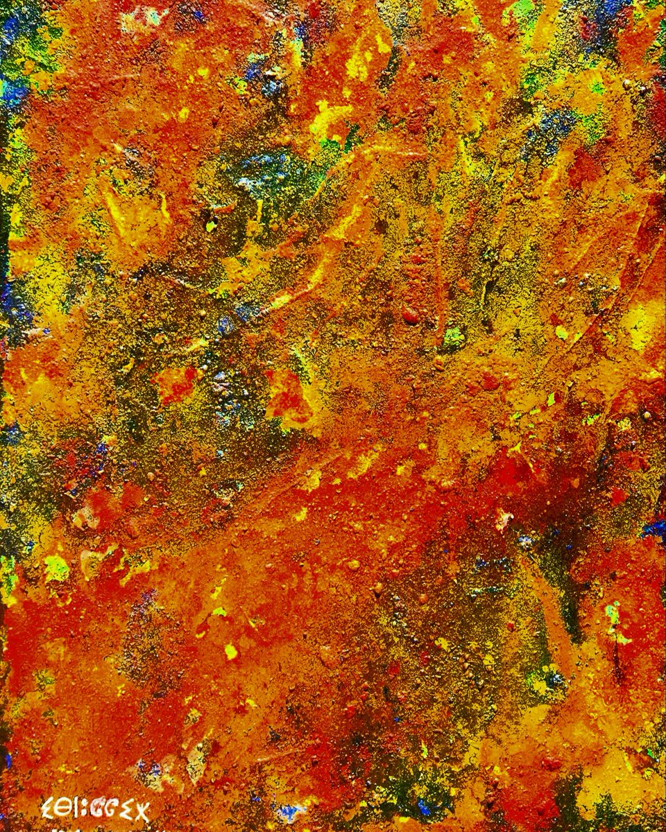 ⴰⴽⵔⵉⵍⵉⴽ ⴼ ⴰⵔⴽⴰⵙ 90/70
Acrylic on canvas 90/70