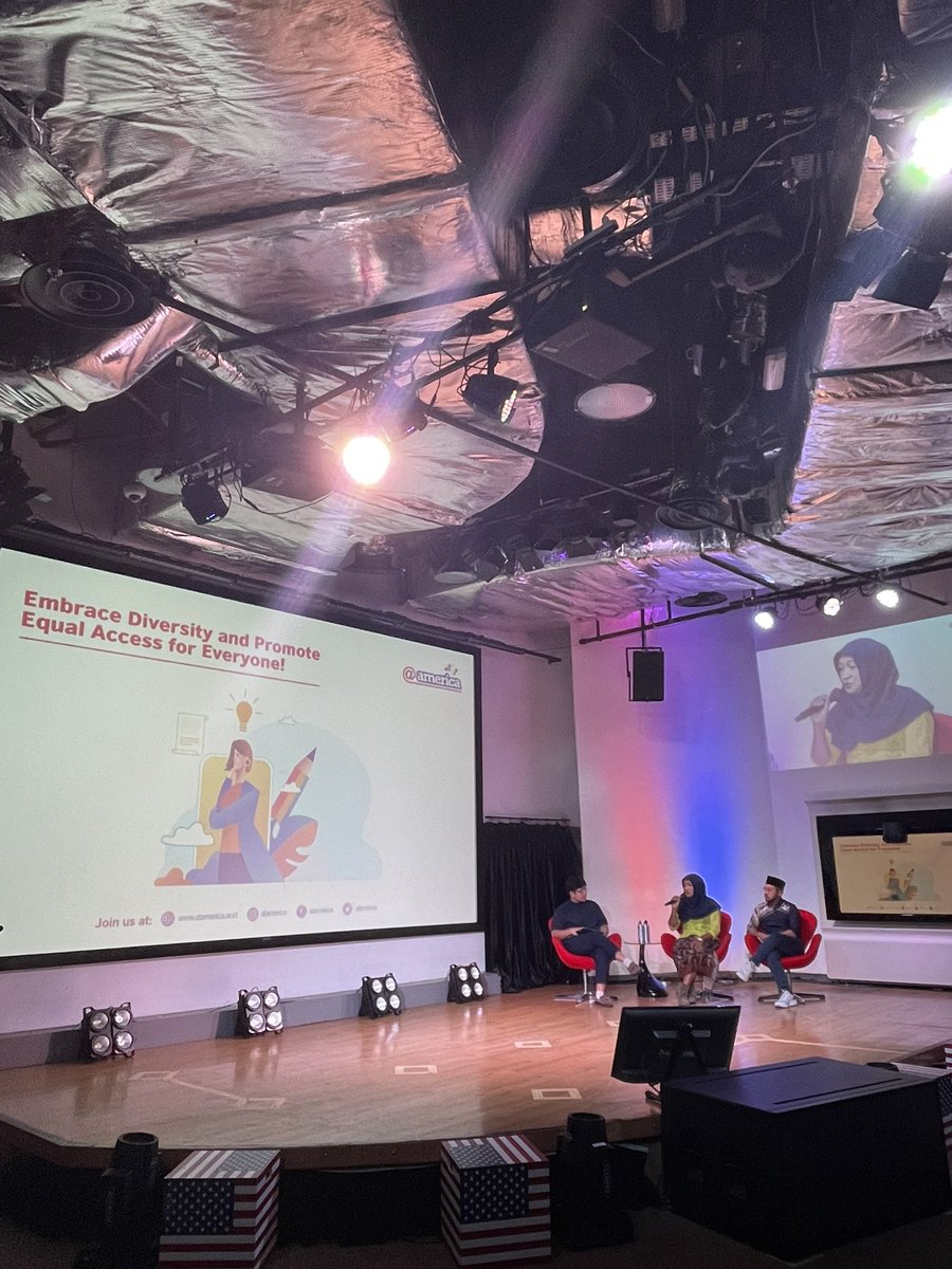 It’s happening <a href="/atamerica/">@america</a> 😊 #EmbraceDiversity