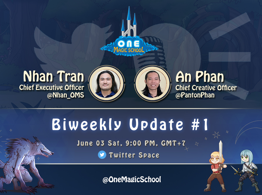 💢 Biweekly Update from #OneMagicSchool:

🤔 DAPP performance and features in Game Demo? 🤔 Quick login with one-click access?
🔗 Let's interact with OMS Founders and our super cute Dev team to get answers for all of your queries.👇

#OMS #BiweeklyUpdate