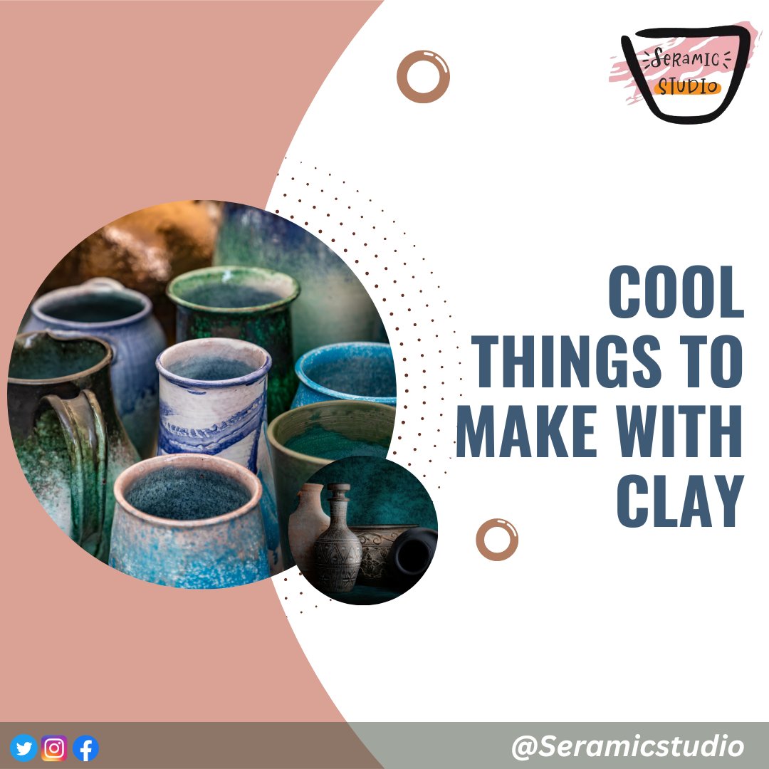 Cool things to make with Clay

@Seramicstudio

#seramicstudio #ceramics #pottery #plate #ceramicplates #diningtabledecor #dininginstyle #ceramiccups #homedecor #handmade #ceramicbowls #ecommercestore #art #earth #style #Clay #pot #Trending #FridayVibes