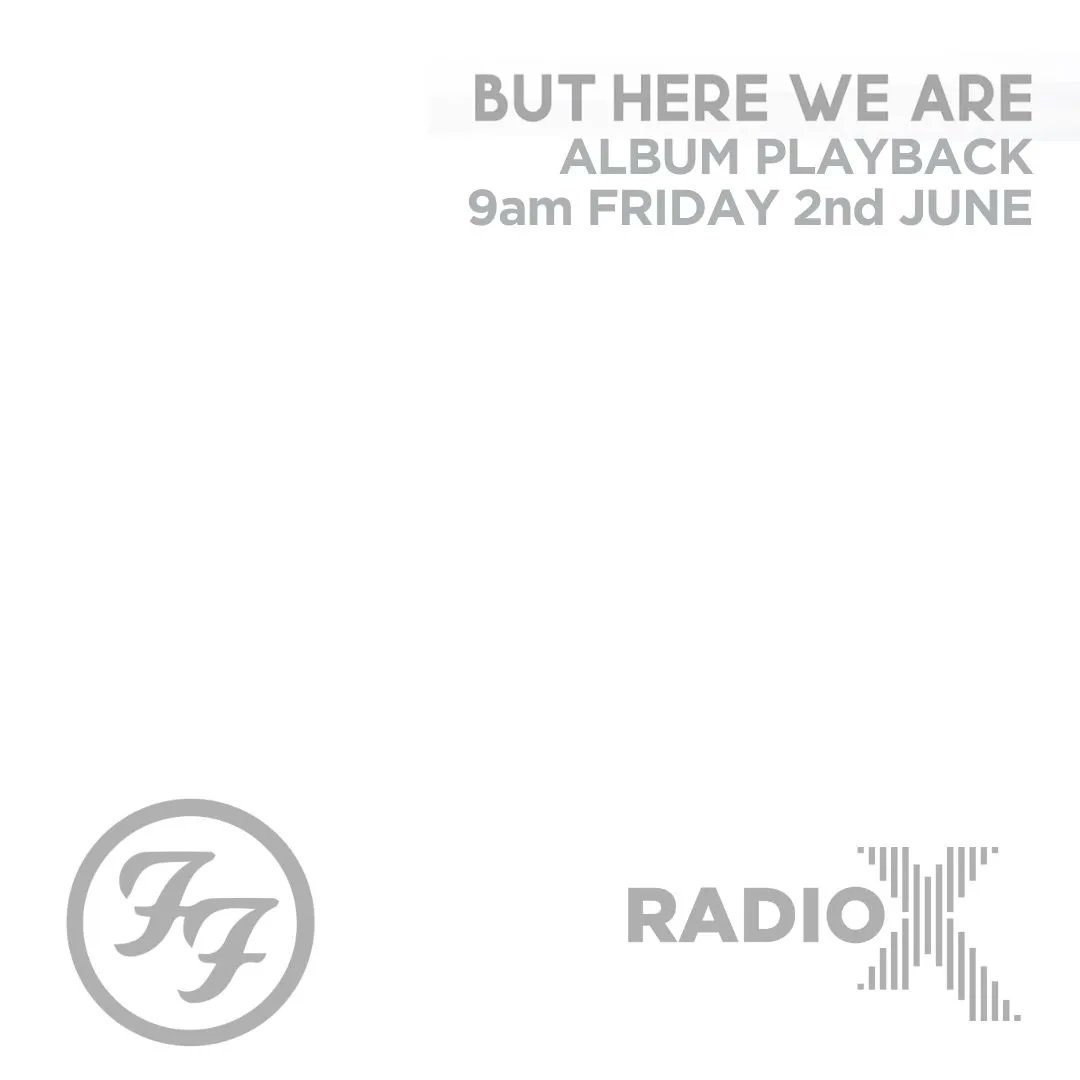Radio X on Twitter "In half an hour tobytarrant will be playing foofighters brand new album