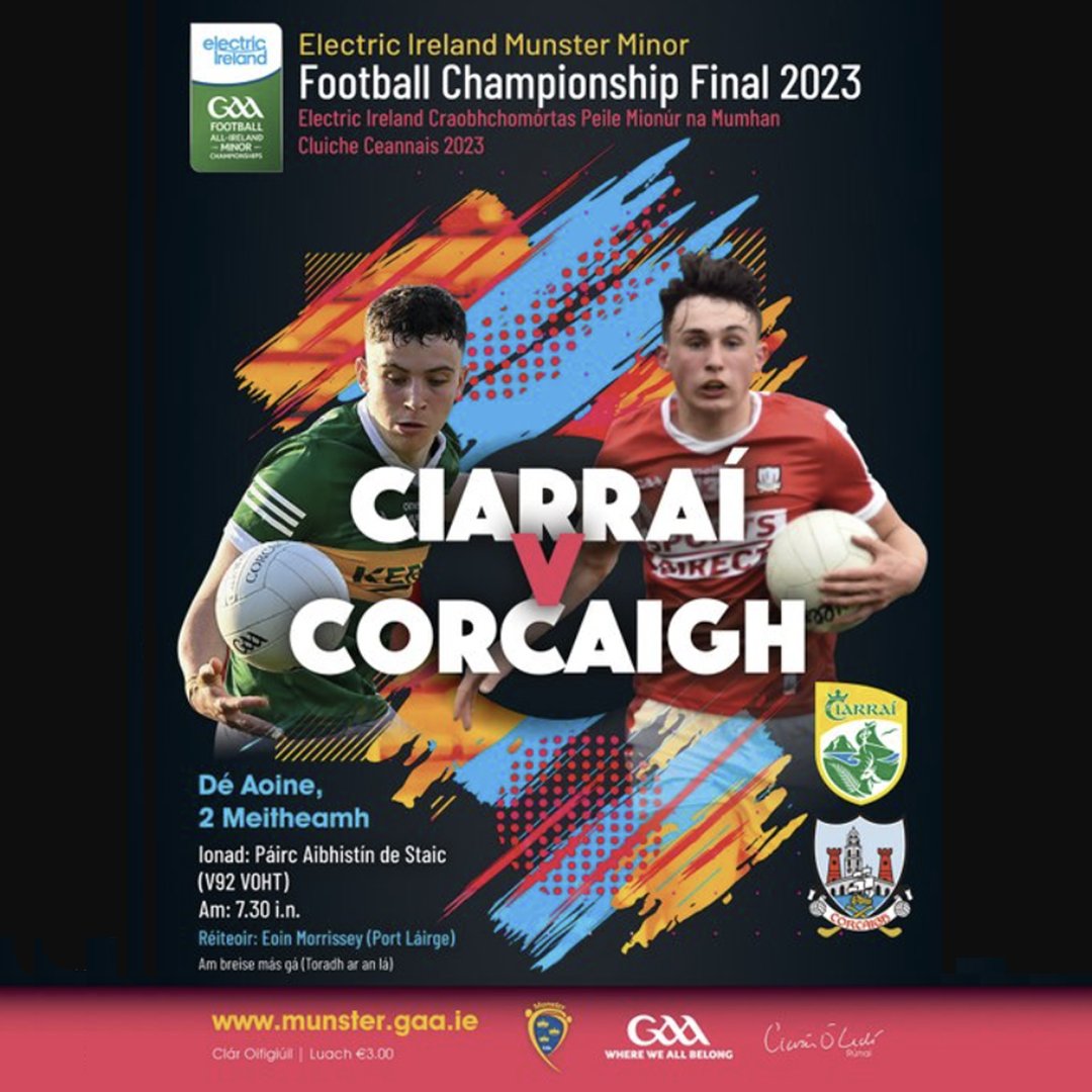 Kerry GAA on Twitter "🏐 Kerry host Cork in the 2023 Electric Ireland