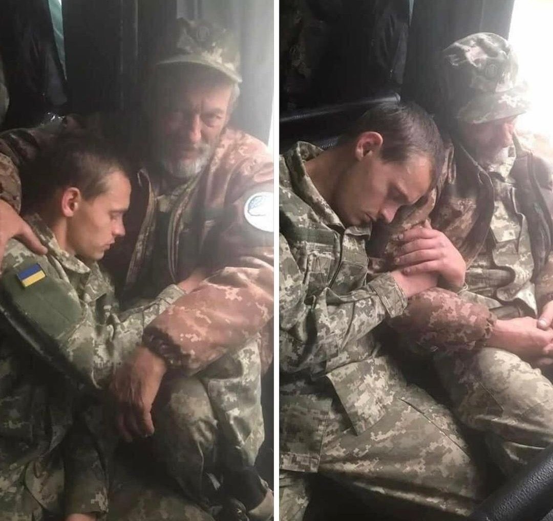 Father and son in service 🤍❤️