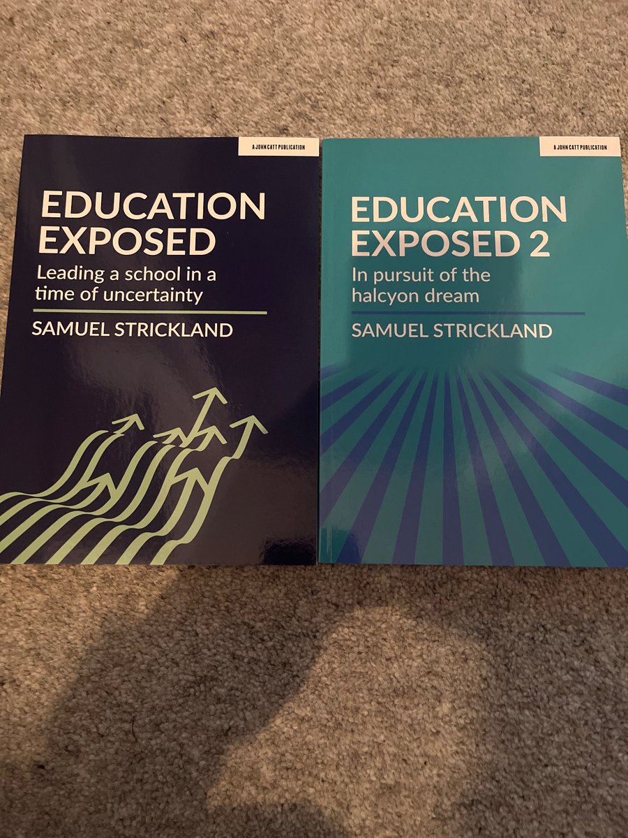 Half term giveaway 🚨 Want to win a copy of Education Exposed and Education Exposed 2? Retweet this tweet Winner announced Sunday at 10pm
