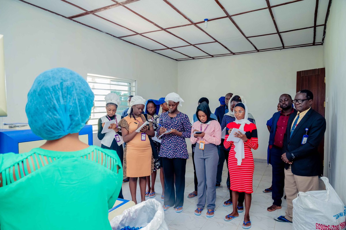 tau_university's tweet photo. Faculty of Management and Social Sciences Students learn Production and Operation Management at a visit to TAU Water factory....
(Click link to read more)
https://t.co/ifYhrS9ERy
#Management #Production #waterfactory #today #thomasadewumiuniversity #nigerianuniversities https://t.co/WalB1RsCaS