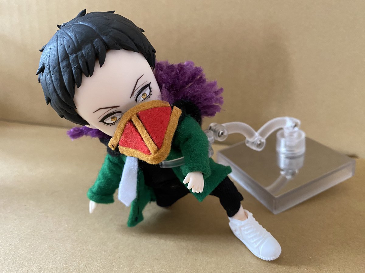 crob_8's tweet photo. かわいい…！！
髪の凸凹はこの後直しました✨ https://t.co/aDBNFYMyVt