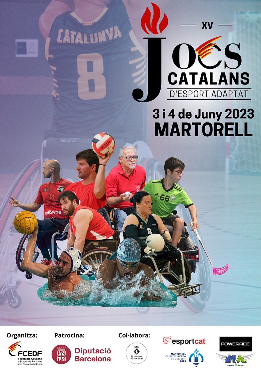 FCEDF (@fcedf_) on Twitter photo Ja no queda res per disfrutar aquest cap de setmana dels Jocs Catalans a Martorell, us convidem a gaudir de l'esport adaptat a la Capital Europea de l'Esport 2023!! Us esperem!!! #JocsCatalans <a href="/AjuntaMartorell/">Ajuntament de Martorell</a>
Més info a: esportadaptat.org/xv-jocs-catala… Ja no queda res per disfrutar aquest cap de setmana dels Jocs Catalans a Martorell, us convidem a gaudir de l'esport adaptat a la Capital Europea de l'Esport 2023!! Us esperem!!! #JocsCatalans <a href="/AjuntaMartorell/">Ajuntament de Martorell</a>
Més info a: esportadaptat.org/xv-jocs-catala…