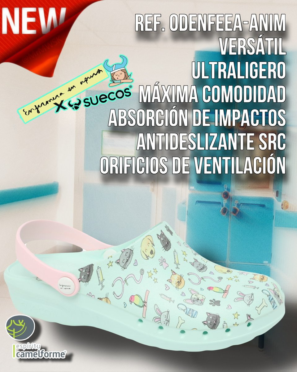 camelforme's tweet photo. Camelforme - Enfermera en Apuros by Suecos 🏥 - https://t.co/cGYunYumbA
#ENFERMERAENAPUROS
Lo estábamos deseando y ya están aquí!
Ya tenemos disponibles los ODEN Fusión estampados
con motivos de Enfermera en Apuros.
Enfermera en Apuros by Suecos!! https://t.co/z9h9dGPeGS