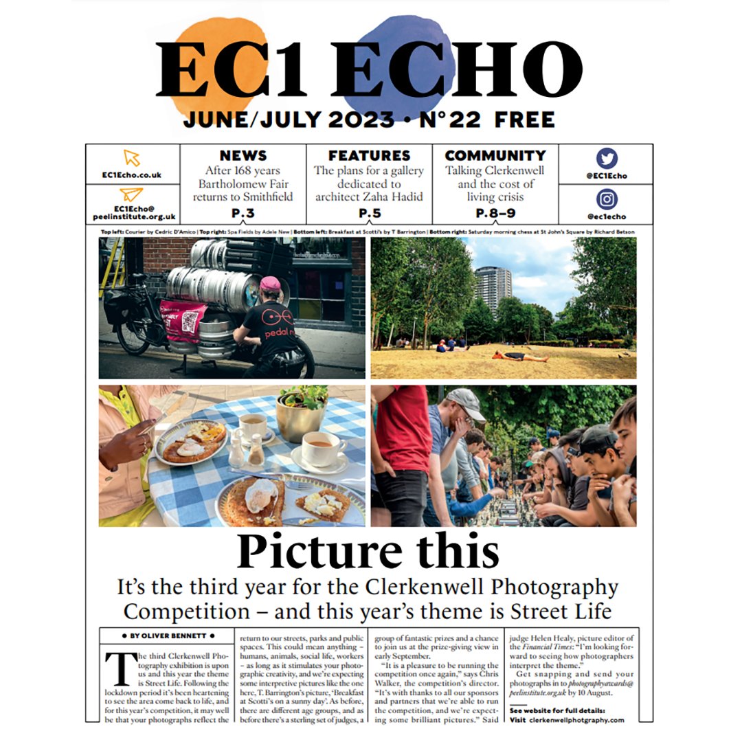 Ec1Echo's tweet photo. Hot off the press! The latest issue of #EC1Echo is out now and hitting the streets!
Download your copy > https://t.co/HNzCVRSNBU
Find your nearest pick-up point > https://t.co/VT6HFHEa7z
Become a member > https://t.co/r8TINv9kUH https://t.co/o1P9idwOtJ