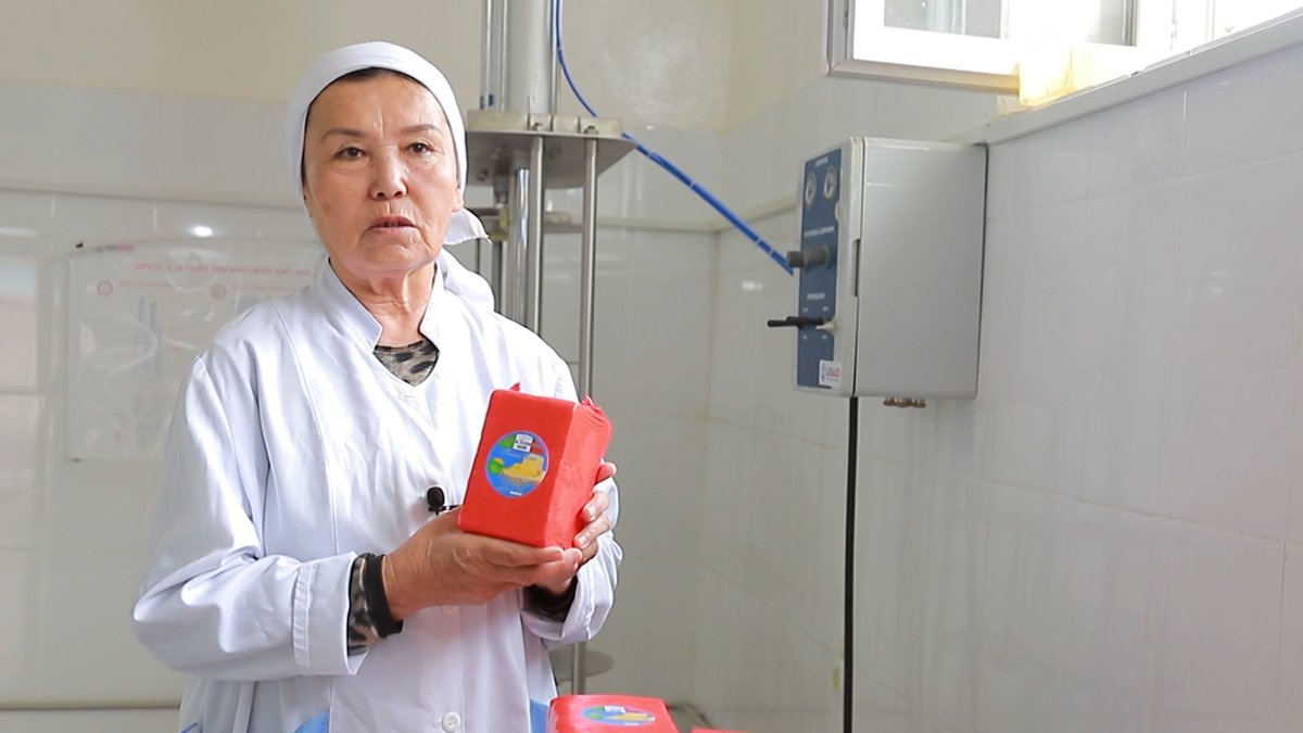 #Cheese production in the south of #Tajikistan. Cheese "#Balkh" reduced buyers of #imported cheeses in #Khatlon region Tajikistan.
Производство сыра на юге #Таджикистана. #Сыр «#Балх» сократил покупателей #импортных сыров в Хатлонской области Таджикистана.