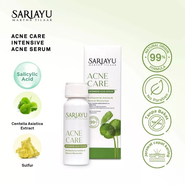 Check out Sariayu Intensive Acne Serum 12 ml for Rp23.751. Get it on Shopee now! shope.ee/5ANbQp7tFC?sha…