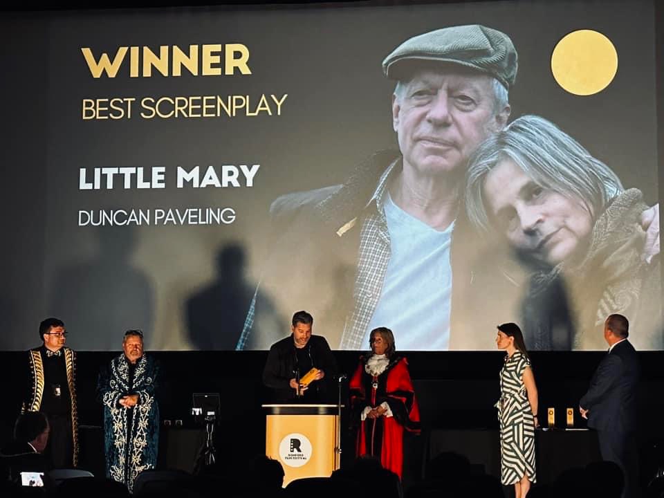 HiddenDoor (@hiddendoorprods) on Twitter photo Congratulations to our <a href="/Mary_Little_/">Little Mary</a> writer/director <a href="/Bostondunk/">Duncan Paveling</a> for Best Screenplay <a href="/romfordfilm/">The Romford Film Festival</a> Festival - so proud of you and everyone involved!
@ZannaHamilton #StephenBoxer <a href="/BeCoMeCast/">Ben Cogan</a> <a href="/GarethMunden/">Gareth Munden</a> <a href="/mattthewtowers/">matthew towers.</a> <a href="/KNewmanProducer/">Karen Newman</a> <a href="/dullboypictures/">Dull Boy Pictures</a>
#Winner#BestScreenplay Congratulations to our <a href="/Mary_Little_/">Little Mary</a> writer/director <a href="/Bostondunk/">Duncan Paveling</a> for Best Screenplay <a href="/romfordfilm/">The Romford Film Festival</a> Festival - so proud of you and everyone involved!
@ZannaHamilton #StephenBoxer <a href="/BeCoMeCast/">Ben Cogan</a> <a href="/GarethMunden/">Gareth Munden</a> <a href="/mattthewtowers/">matthew towers.</a> <a href="/KNewmanProducer/">Karen Newman</a> <a href="/dullboypictures/">Dull Boy Pictures</a>
#Winner#BestScreenplay