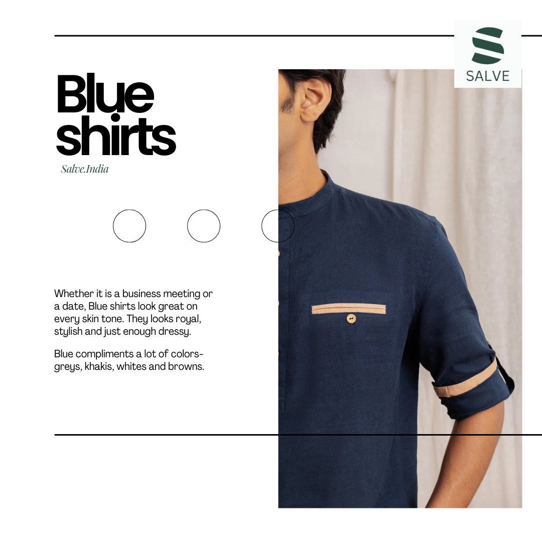 We’ve listed the most stylish and essential shirt colors that every man should own. Now, you don’t know where to buy these from? We’ve got you, buddy! Visit gosalve.com ‼️ #fashiontips #shirtsformen #stylingtips #shirtdesign