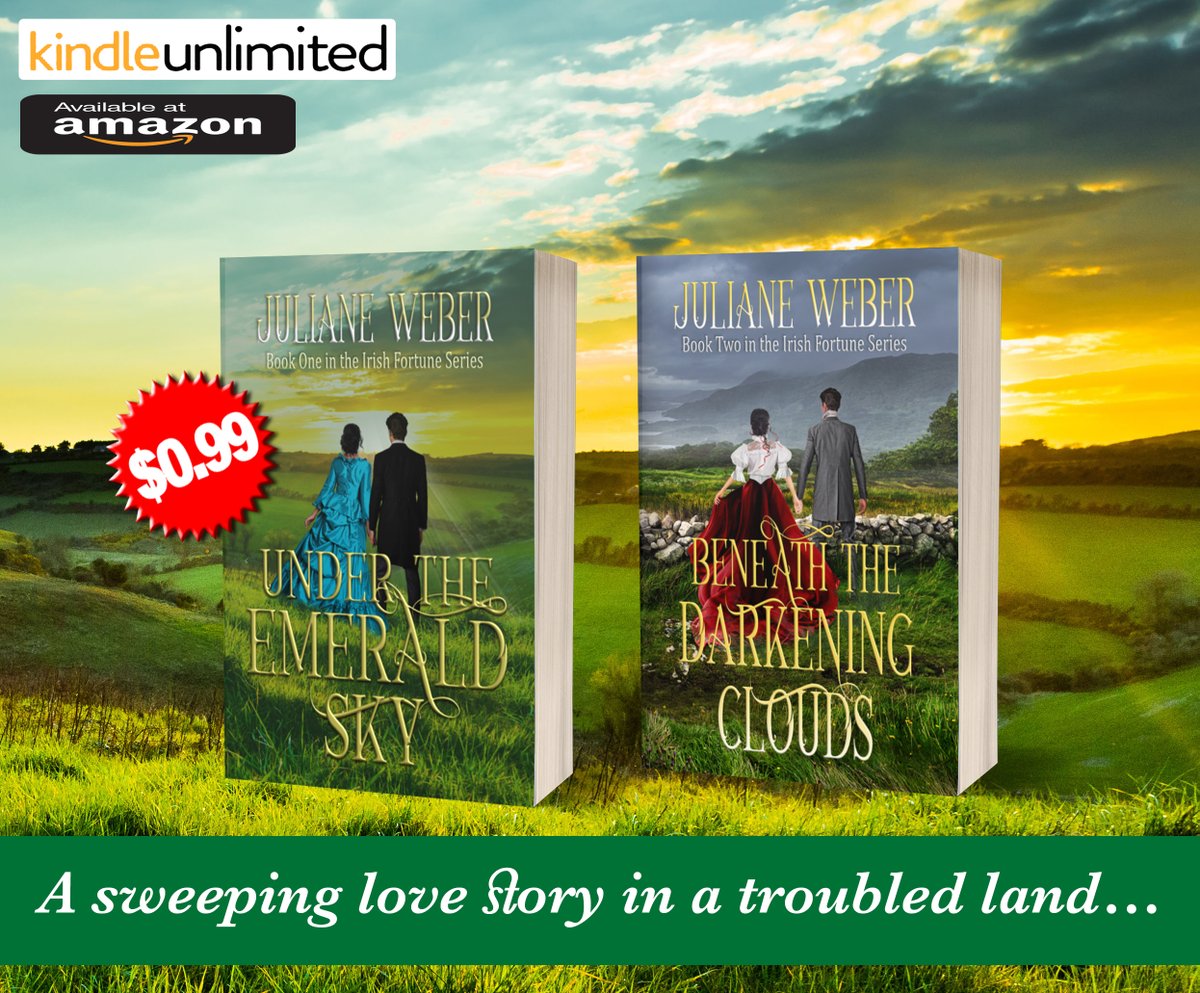 Get swept away to 19th century #Ireland in the Irish Fortune Series…

lnk.bio/ZeRo

#99cents #KindleUnlimited #IrishHistory #HistoricalRomance #HistoricalFiction #HistFic #series