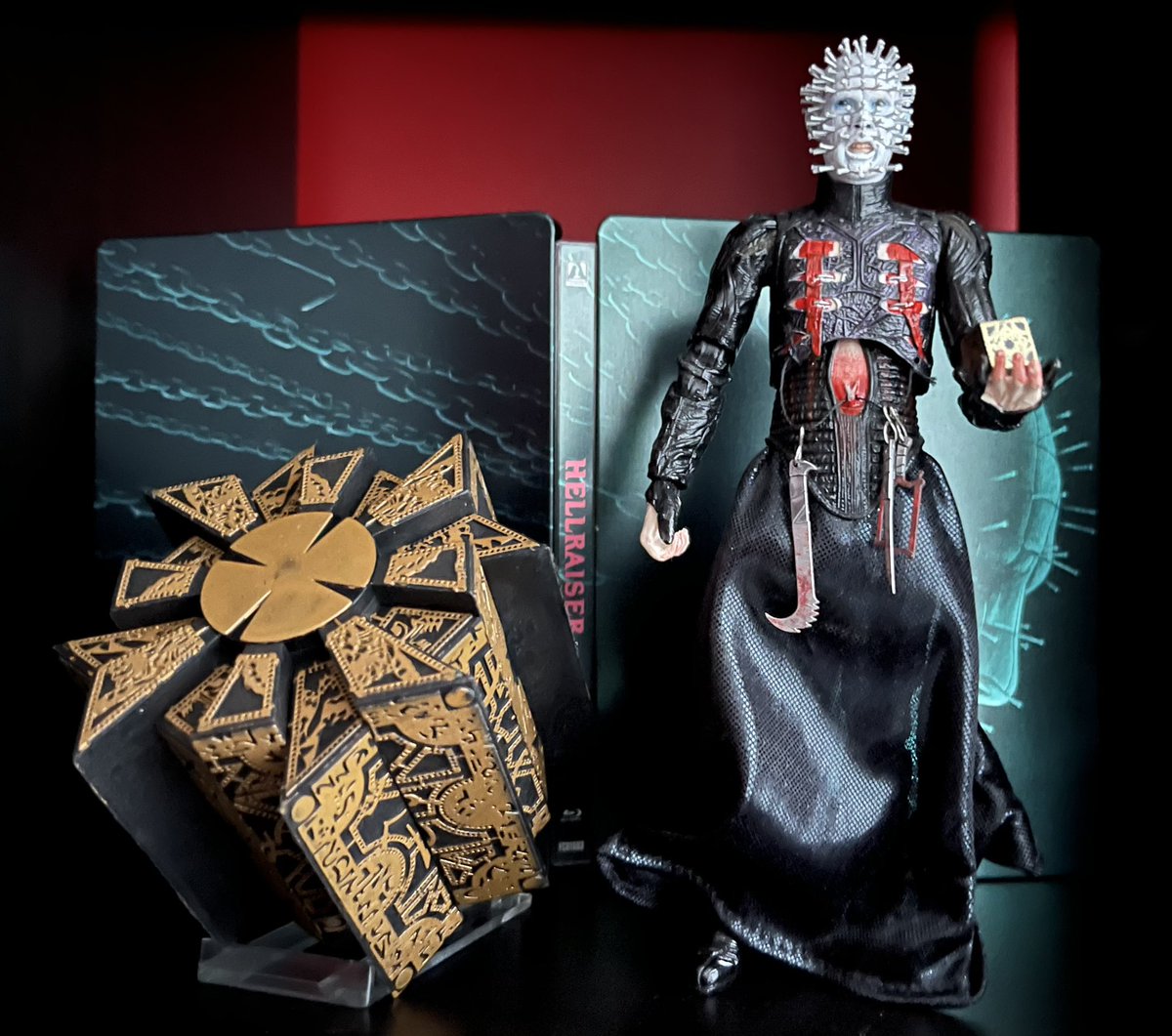 “You opened the box, we came”

#hellraiser #pinhead #neca #steelbook