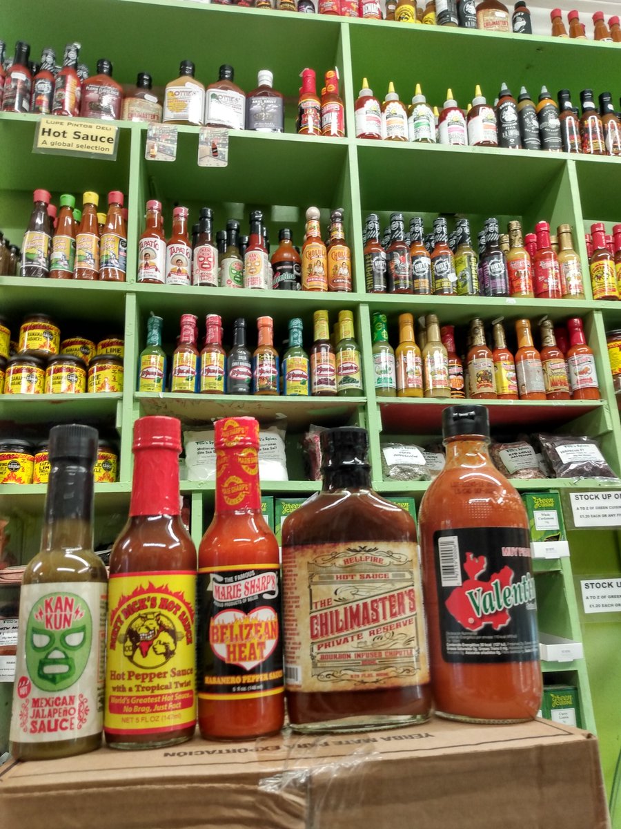 We have the largest selection of Hot Sauces in Scotland being doing this for over 30 years.