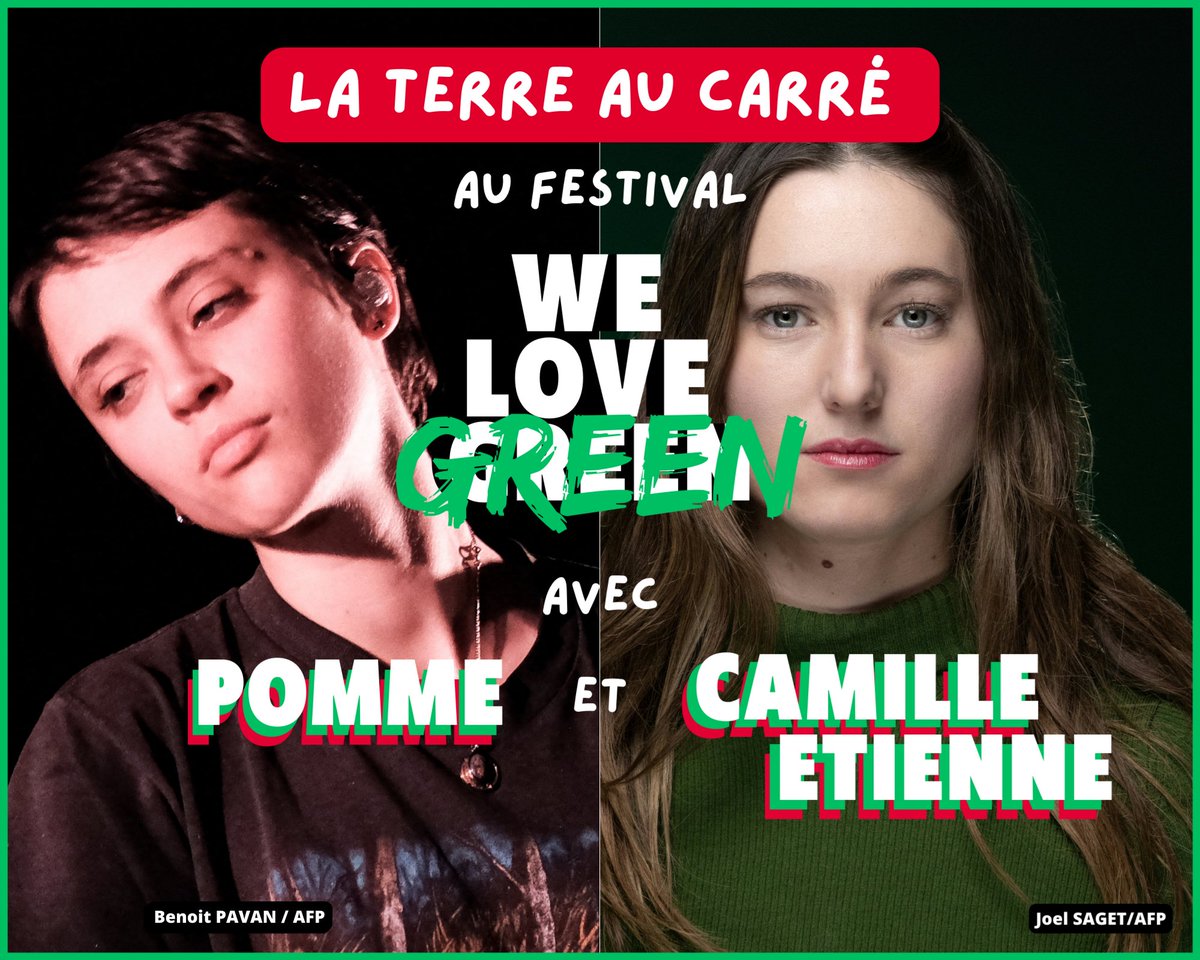 LaTacfi's tweet photo. On est en direct de @WeLoveGreen  à 14h dans #LaTac ! À quelques heures de l’ouverture du festival, on parle engagement, #art et #écologie avec Camille Étienne, Pomme et Marie Sabot, directrice du festival. 

https://t.co/bQ8NMdd43k https://t.co/gT0v2z4ZWk