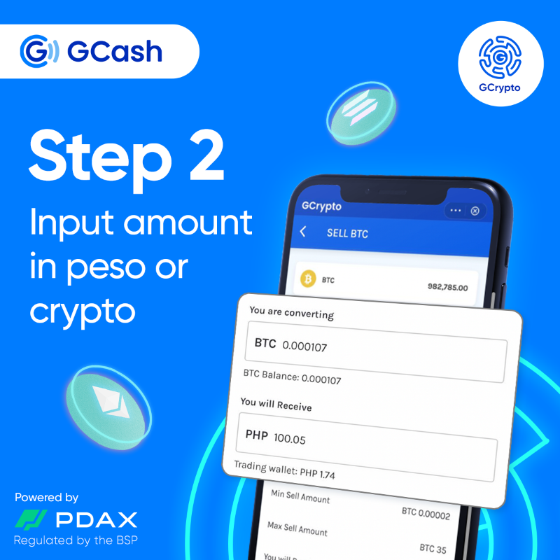 gcashofficial's tweet photo. Need to convert your crypto ASAP? Use GCrypto for a fast and easy way to cash out your crypto!
#GCryptoTheEasyCrypto🚀