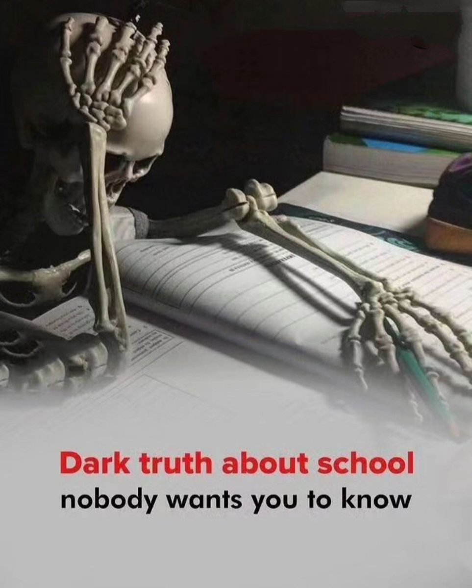 SeekWiser_'s tweet image. Dark Truths About Schools That Nobody Wants You To Know...