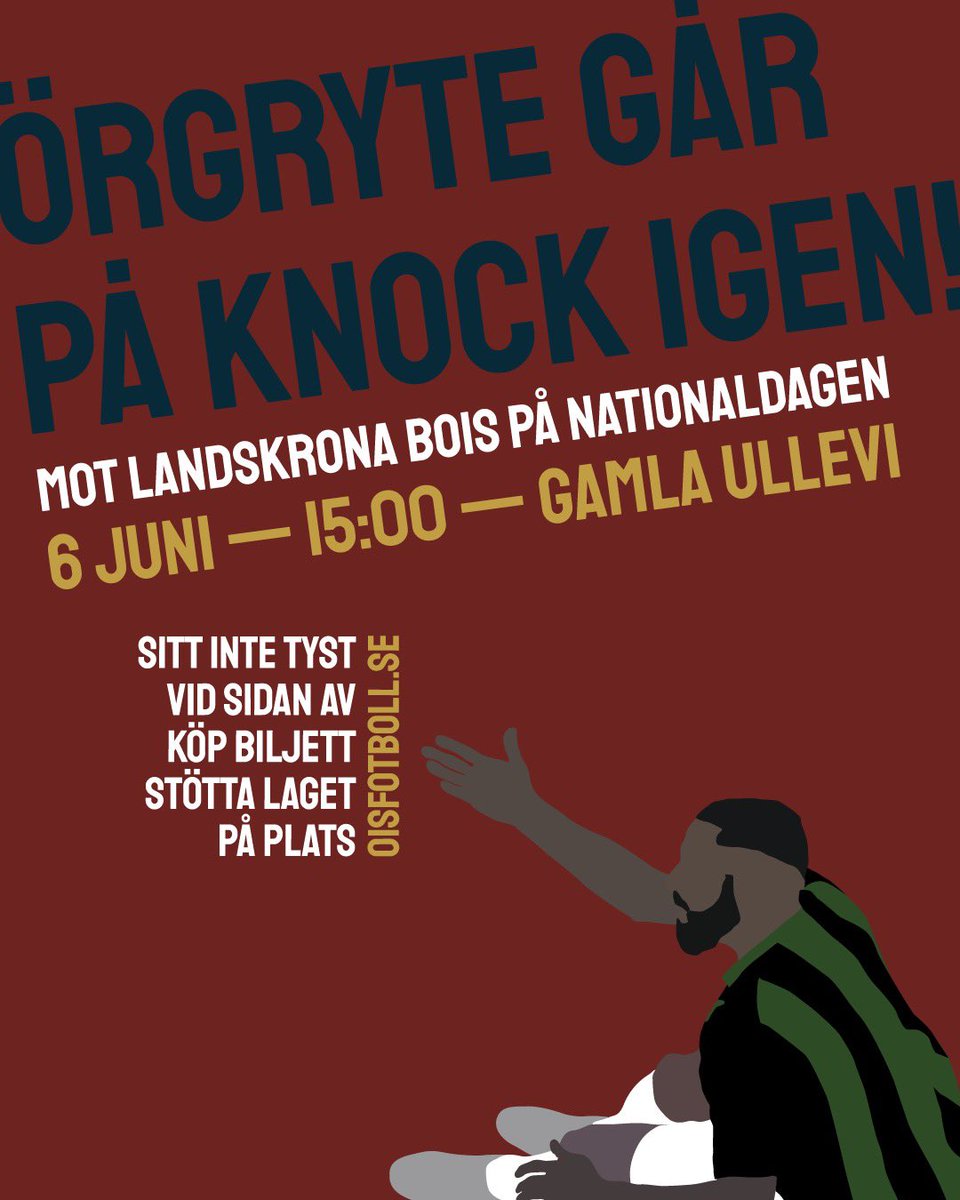 KimSvanstrom's tweet image. Blev så jävla imponerad av den rödblåa kraftsamlingen inför derbyt. Hetsen som fyllde våra sektioner. Drog snabbt ihop en digital affisch så vi kan fortsätta. Det är kommande 24h som ÖIS syns i folks flöden. Make the most of it! @OrgryteFotboll @BaldersHageOIS @OstraSta1887