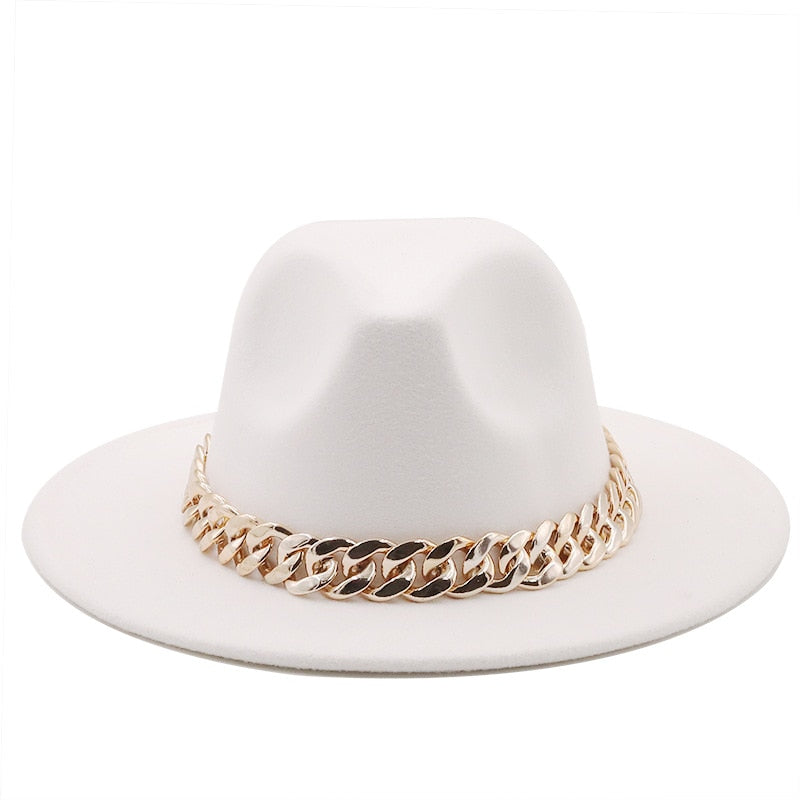 Check out Luxury Fedora Hat With Chain at LeStyleParfait.Com.😍

Click to here to view it 👉 bit.ly/3NaHaFq
-----------------------
#fashionaccessories #fedorahat