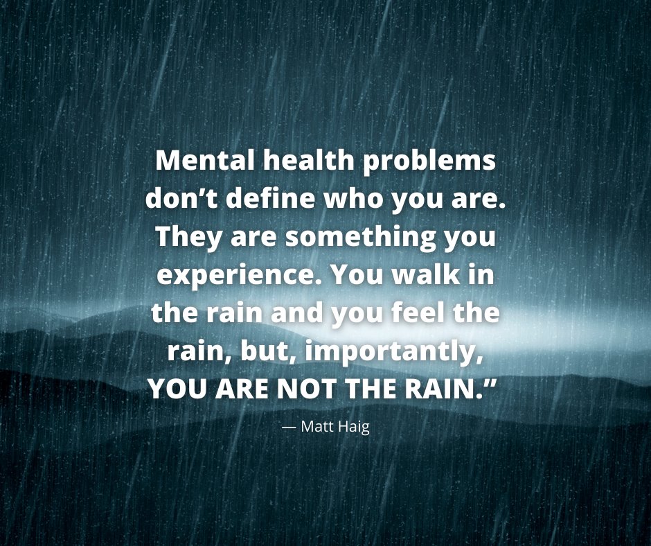 Too often, when we struggle with our #mentalhealth, we forget all of our beautiful qualities and see ourselves only about the problems we are experiencing #motivationquotes #nevergiveup #matthaig #befearless