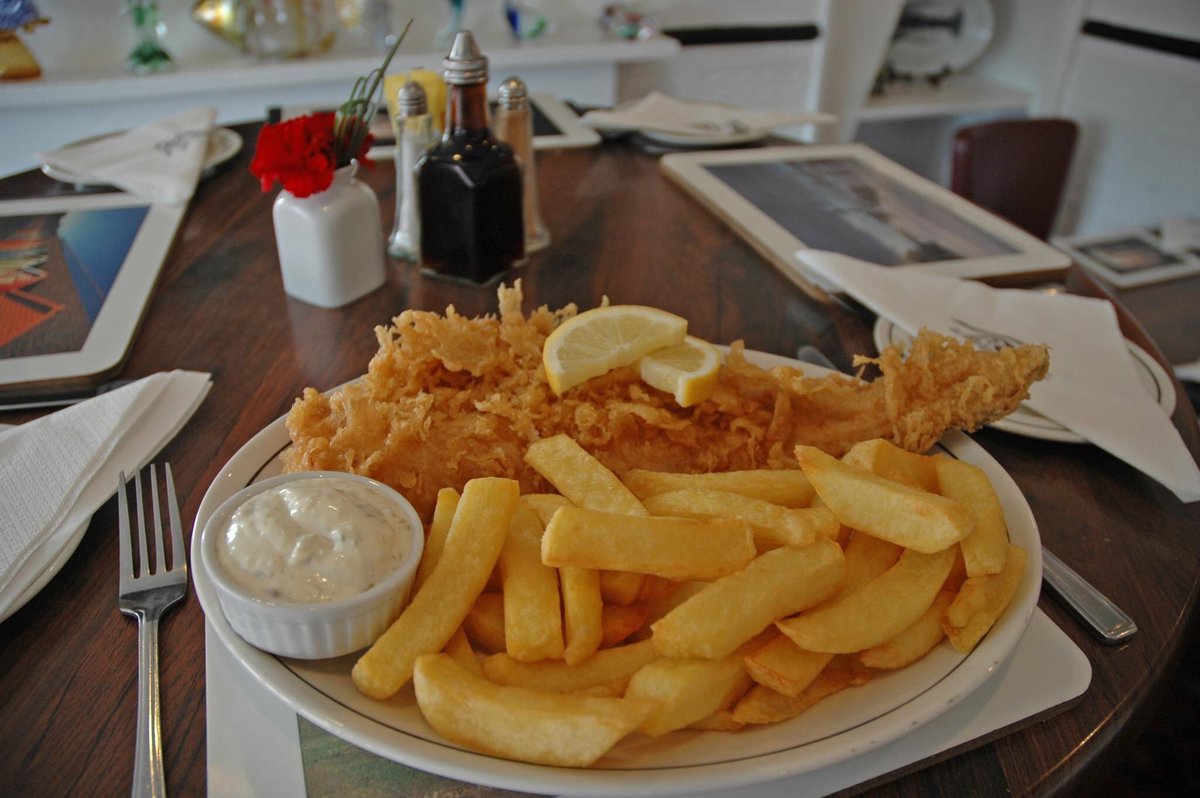 themagpiecafe's tweet photo. Happy #NationalFishandChip Day!
Tag in your favourite chippy below, wherever you are in the world.
And if you're in Whitby, we're open in the takeaway and restaurant from 11.30am.
Check availability and book here 👇
https://t.co/BRSH1rtrCY
#magpie #whitby #yorkshire https://t.co/jvUcn2XIbi