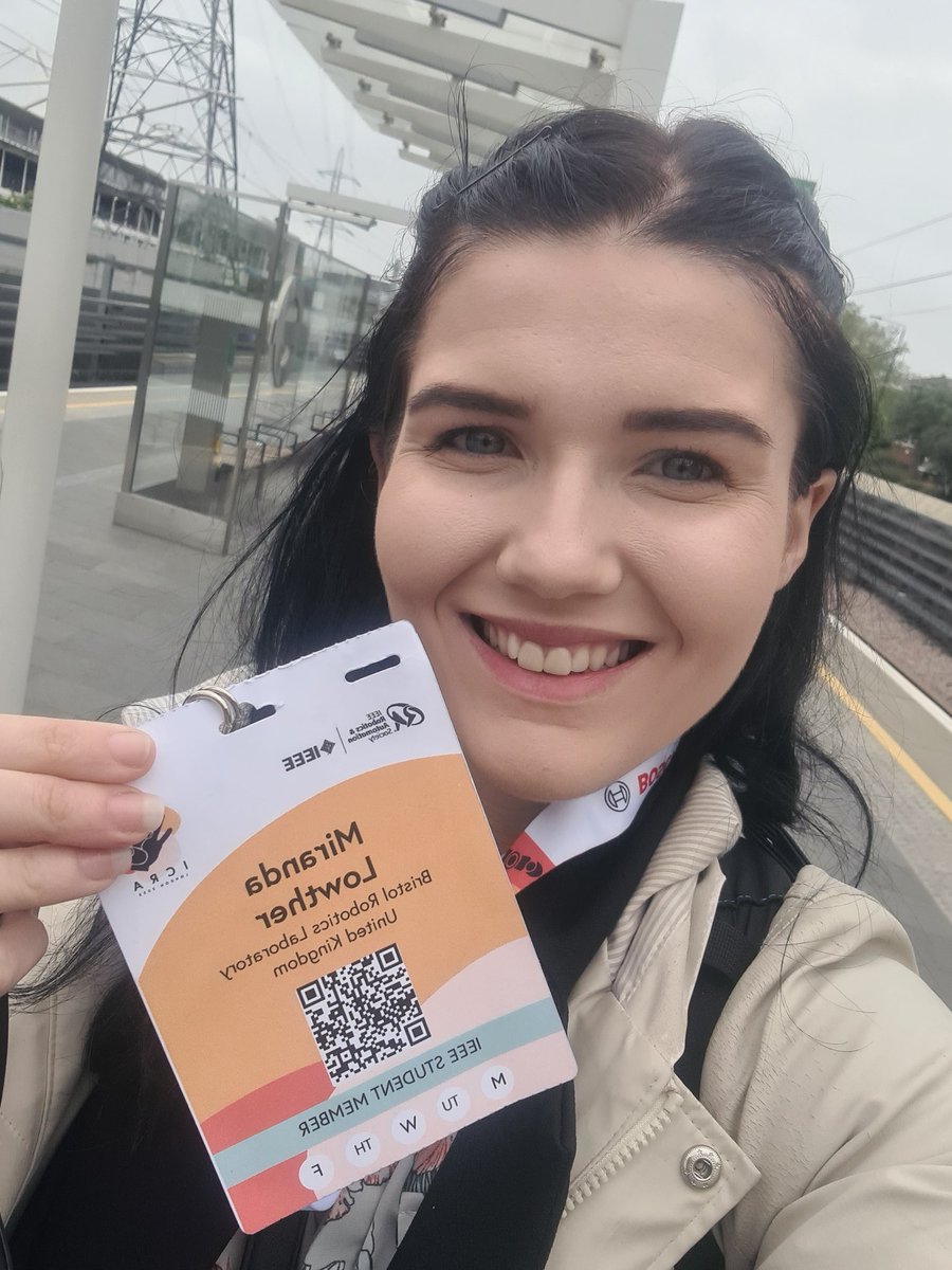 MyraLowther's tweet photo. Excited to attend today's workshops at #ICRA2023 ! I've had a wonderful time at my first ICRA, and met some amazing researchers/innovators. More to follow #icra #robotics https://t.co/p88oTcOf8p